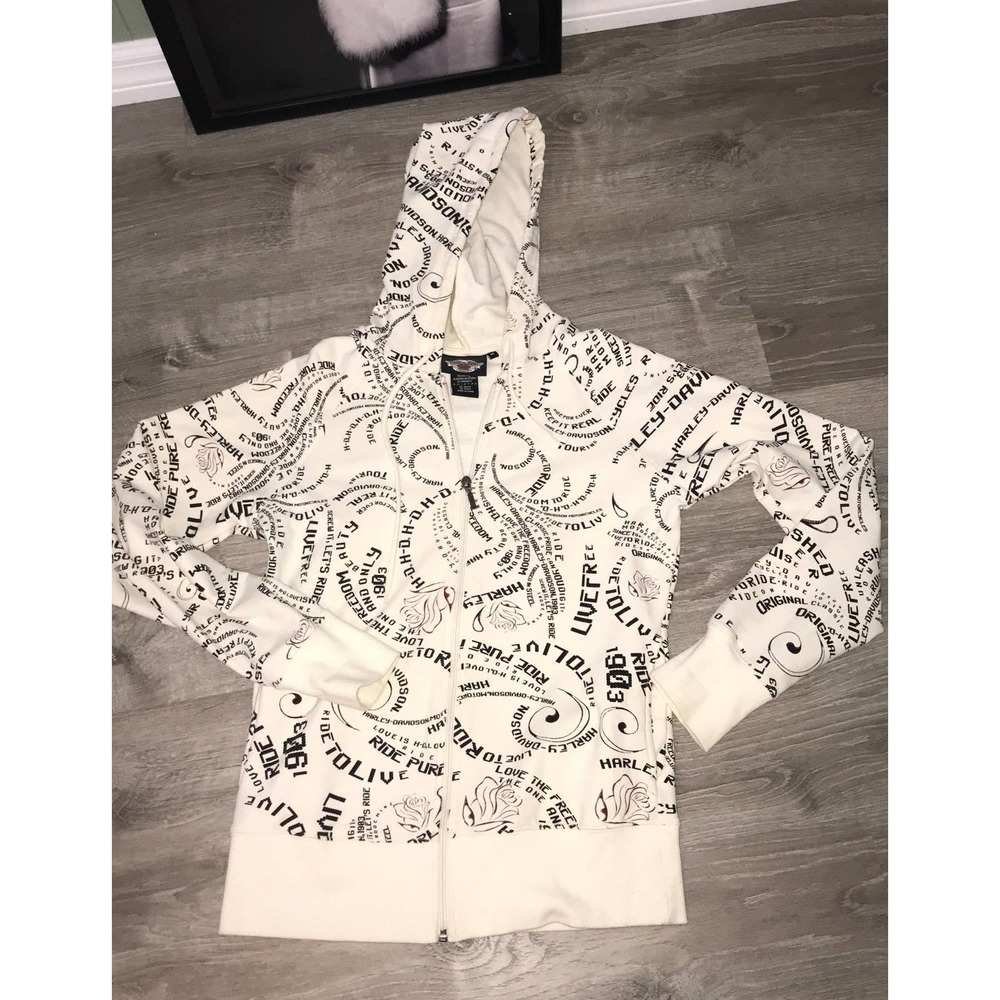 Harley Davidson zip up Womens